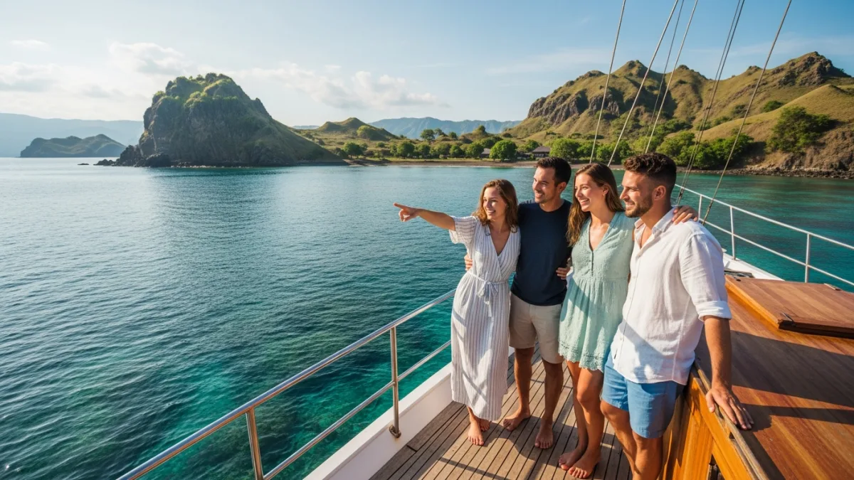Komodo island day sailing tour from Labuan Bajo