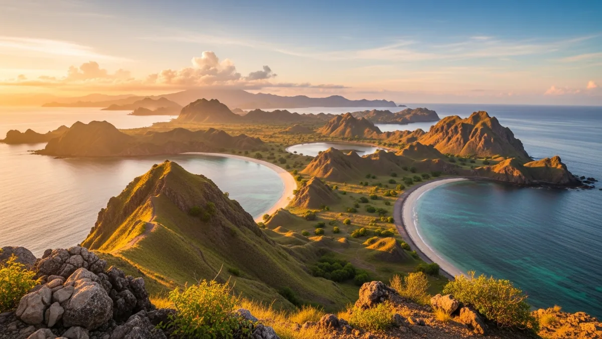 Padar Island sunrise three bay viewpoint sailing tour
